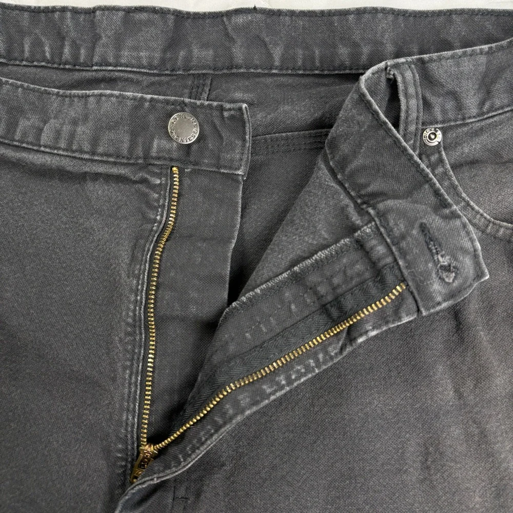 Dickies Men's Work Pants 40x32 Black Cotton Stretch Utility‎ Straight